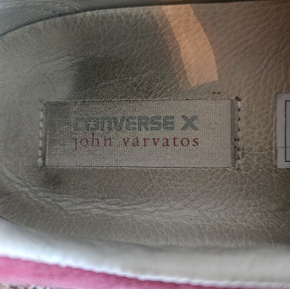 Converse Red Leather Varvatos size 8.5 - Picture 4 of 5